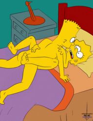 1boy 1boy1girl 1girls animated bart_simpson bed cаrtoon erection female flat_chest human incest jimmy lisa_simpson male matt_groening_(copyright) sex shower siblings straight sеxy the_simpsons