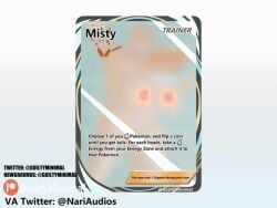 animated big_breasts breasts kasumi_(pokemon) misty_(pokemon) pokemon pokemon_card sex tagme tits_out