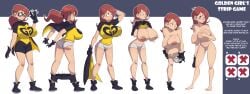 1girls audrey_page gewd-boi golden_girl strip_game tagme the_developing_adventures_of_golden_girl