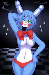 toy bonnie (fnaf) from five nights at freddy's