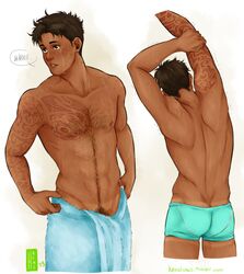 marco bodt from attack on titan by hachidraws