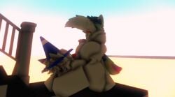 2boys 3d anal beach big_ass big_penis doggy_style femboy furry gay roblox robloxian sand sun tagme white_body