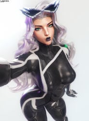 black cat (marvel rivals) from marvel by laik3d