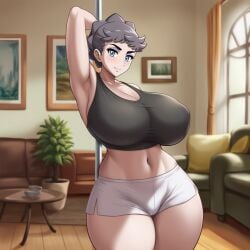 diantha (pokemon) from pokemon by lazybonesai
