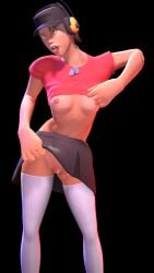 3d ahegao breasts femscout flashing_breasts flashing_pussy sfm solo team_fortress_2 tf2 theloosesavior tongue vagina