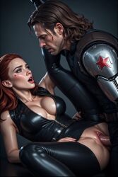 Black Widow (Marvel) Rule 34 Image