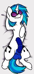 animal_genitalia bed colesense dakimakura dj_pon-3_(mlp) equine eyewear friendship_is_magic glasses horn horse horsecock lying male mammal musical_note my_little_pony on_back penis unicorn uselesslizard vinyl_scratch_(mlp)