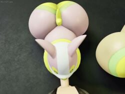3d anal animated anus ass ass_shaking balls big_ass blowjob cowgirl_position disembodied_penis fat_ass_feral feral gay muitetul no_sound penis pokemon pokemon_(species) puffy_anus shiny_pokemon shiny_yamper tagme video yamper