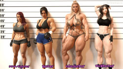 big_ass big_breasts big_thighs breasts curvaceous curvy curvy_figure female hips hourglass_figure huge_ass huge_breasts huge_thighs large_ass large_breasts large_thighs legs light-skinned_female light_skin mature mature_female slim_waist thick thick_hips thick_legs thick_thighs thighs voluptuous waist wide_hips wide_thighs tall_female tall macro macro_female mini_giantess 3d definemacro amazon amazonian original original_character original_characters multiple_girls 4girls