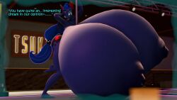 16:9 2026 3d_(artwork) 4k absurd_res alicorn anthro areola big_areola big_breasts big_nipples blue_body blue_skin breasts coriponer digital_media_(artwork) english_text equid equine evil_luna_(idw) eyebrows eyelashes feet female friendship_is_magic hasbro hi_res horn huge_areola huge_breasts huge_nipples hyper hyper_breasts idw_publishing looking_at_viewer mammal my_little_pony my_little_pony_(idw) mythological_creature mythological_equine mythology nipples pole princess_luna_(mlp) solo source_filmmaker_(artwork) stripper_pole tail text toes widescreen wings
