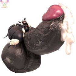absurd_res big_butt big_penis bodily_fluids butt demon genital_fluids genitals hi_res huge_butt huge_filesize huge_penis humanoid hyper hyper_butt hyper_genitalia hyper_penis male occult_symbol penis pentagram precum sharp_teeth solo symbol teeth the_adversary_(the_binding_of_isaac) the_binding_of_isaac vein veiny_penis xaliah
