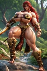 1girls 3d ai_generated angela_(aldrif_odinsdottir) angela_(marvel_rivals) asgardian big_ass big_breasts big_thighs breasts bust busty chest curvaceous curvy curvy_figure european_mythology female female_only gold_eyes hips hourglass_figure huge_ass huge_breasts huge_thighs large_ass large_breasts large_thighs legs light-skinned_female light_skin long_hair marvel marvel_comics marvel_rivals mature mature_female muscular_female mythology norse_mythology ravenomega red_hair savage_land sexy_pose slim_waist sword thick thick_hips thick_legs thick_thighs thighs thor_(series) tribal voluptuous voluptuous_body voluptuous_female waist wide_hips