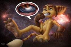 ratchet (ratchet and clank) from ratchet and clank by super kubo