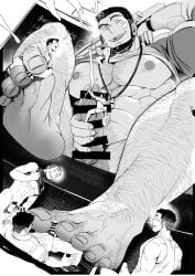 7boys abs absol_(dkqthf) age_difference arm_hair balls bandaid bandaid_on_face bara beard beefy big_areola big_balls big_glans big_penis black_and_white bottomless breasts censor_bar censored censored_penis chest_hair classroom climbing clothes_lift cum cum_drip cum_everywhere cum_explosion cum_fountain cum_on_penis cum_splatter cum_string cum_trail curled_toes daddy dilf dutch_angle ejaculation erection foot_fetish footjob gay greyscale group group_sex hairy hi_res holding_object holding_penis huge_cock hunk intense_orgasm kendo_stick korean_text laugh leg_hair legs_apart long_penis macro macro/micro macro_male macro_on_micro male male/male male_breasts male_only manly maou_abusorun masturbation mature_male micro micro_male monochrome moobs muscles muscular muscular_male naughty_face nude orgasm original original_character p.e._teacher pecs penis penis_bigger_than_arm penis_bigger_than_body penis_bigger_than_head penis_bigger_than_torso penis_size_difference pointless_censoring practically_nude pubic_hair retracted_foreskin sanpaku semen short_hair shrunk shrunken_male sideburns simultaneous_orgasms sitting six_pack size_difference small_pupils tanktop teacher teacher_and_student thick_cum thick_penis toenails tough_guy uncircumcised uncut veiny_feet veiny_penis yaoi