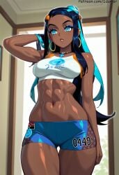 nessa (pokemon) from game freak by iduniar