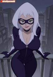 black cat (marvel) from marvel by aindroidparanoid