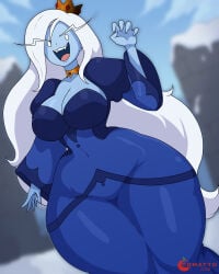 ice queen (adventure time) from adventure time by tomatto cherry
