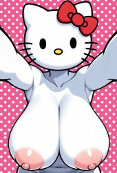 1anthro 1female 1furry 1girls abstract_background aged_up ai_assisted ai_generated anthro anthro_female anthro_focus anthro_furry anthro_only arms_stretched bending_forward bending_over black_eyes blank_eyes blank_stare bow bow_(feature) breasts button_nose cat_ears cat_girl cat_humanoid catgirl civitai coloredbin.ai domestic_cat domestic_feline dot_eyes dotted_background dotted_eyes feline feline_ears feline_humanoid female female_anthro female_focus female_furry female_only front_view front_view_focus fully_naked fully_naked_anthro fully_naked_female fully_nude fully_nude_anthro fully_nude_female furry furry_anthro furry_female furry_only furry_solo hair_ornament hairbow hands_out_of_frame hanging_boobs hanging_breasts hanging_tits headwear hello_kitty hello_kitty_(character) hello_kitty_(series) huge_boobs huge_breasts large_boobs large_breasts large_tits leaning_forward looking_at_viewer massive_boobs massive_breasts massive_tits midriff mouthless mouthless_anthro mouthless_female mouthless_furry older older_female pink_areola pink_background pink_nipples plump_boobs plump_breasts plump_tits polka_dot_background portrait round_boobs round_breasts round_tits sanrio soft_boobs soft_breasts soft_tits solo solo_anthro solo_female solo_focus solo_furry top_heavy top_heavy_breasts upper_body upper_body_focus upper_body_only whiskers white_body white_skin yellow_nose