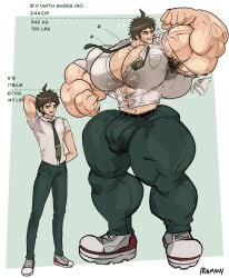 adamony ass bara before_and_after big_ass big_biceps big_bulge big_butt big_muscles big_penis bodybuilder brown_hair bulge comic danganronpa danganronpa_2:_goodbye_despair flexing growing growth gym himbo hinata_hajime huge_cock huge_muscles huge_pecs hyper hyper_muscles male male_focus male_only muscle_growth muscles muscular muscular_arms muscular_ass muscular_back muscular_legs muscular_male muscular_thighs outgrowing_clothes penis size_difference tight_clothing