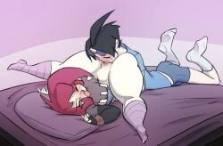 1boy 1girls bigdad brother brother_and_sister cunnilingus devouring_pussy dib_membrane duo female gaz_membrane incest invader_zim male male/female pussy sister straight tagme thicc_gaz