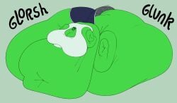 1girls ass belly breasts cleavage dolphin_shorts elisa_(reathe) fat fat_belly fat_female female female_focus female_only green_body green_hair green_skin hips hose hose_in_butt hose_inflation hyper hyper_ass hyper_belly hyper_breasts inflation large_ass large_breasts leaf leaf_hair leaf_on_head morbidly_obese morbidly_obese_female obese obese_female octoguy45 overweight overweight_female peashooter_(pvz) plants_vs_zombies shorts stomach thick_thighs thighs water_inflation weight_gain wide_hips