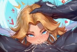 ai_generated black_body black_penis blonde_female blonde_hair blowjob blue_eyes cum cum_in_mouth cum_leaking cum_leaking_out_of_mouth cumming cumming_in_mouth dark-skinned_male deepthroat ejaculating_cum ejaculation fantastic_four fellatio forced_deepthroat grabbing grabbing_head hand_on_head heart_symbol invisible_woman invisible_woman_(marvel_rivals) lucakp marvel marvel_comics marvel_rivals muscular muscular_male patreon patreon_link patreon_logo patreon_reward patreon_url patreon_username penis short_hair spider-man_(series) sucking sucking_penis sue_storm tagme tears vein venom venom_(marvel) venom_(marvel_rivals)