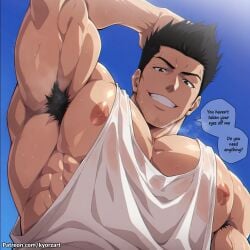 isshin kurosaki from bleach by kyorzart