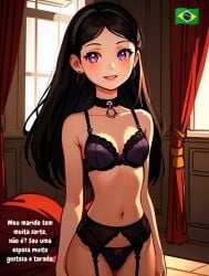 1girls 3d ai-generated ai_art ai_generated attractive beautiful brazil brazilian brazilian_female cock_hungry delicious edited excited excited_for_sex female full_color hot naughty needy non-web_source original_character penis portuguese_description portuguese_subtitles portuguese_text ready_for_sex ready_to_fuck seducing seduction seductive solo text wife