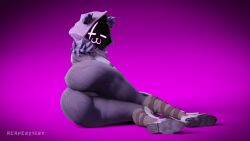 1girls 3d 3d_(artwork) anthro ass_focus bear bear_girl big_ass big_butt breasts closed_eyes eye_scar female female female_focus female_only fortnite fortnite:_battle_royale fur genitals hi_res highres hood laying_on_ground laying_on_side looking_at_viewer nude nude_anthro nude_female purple_body purple_eyes purple_fur pussy raven_team_leader reaper21cry scar seductive sexy solo solo_female source_filmmaker source_filmmaker_(artwork) thick thick_ass thick_hips thick_thighs