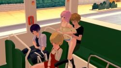 1girls 3d animated cheating cheating_female cheating_girlfriend cheating_wife cuckold cum_inside female koikatsu netorare no_sound reverse_cowgirl_position sitting_on_lap sleeping stealth_masturbation stealth_sex tagme tagme_(series) video