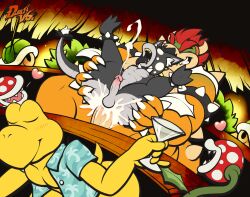 bowser from mario (series) by dustythebat