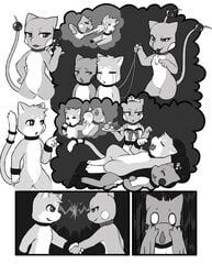 anthro bondage brother brother_and_sister challenge closed_eyes collar comic condition crying darkmirage deal defeat determination digitigrade domination dragonair dragonchu dragonchu_(character) drooling female femdom fur furry greyscale handshake hindpaw hybrid leash lying maid maid_uniform male mammal mew monochrome multiple_subs multiple_tails nintendo nude open_mouth original_character paws pikachu pokemon pokemon_(species) punch rodent saliva servant shocked sibling sis's_gamble sis_(fyoshi) sister slave sleeping sofa straight_hair surprised tears tongue tongue_out uniform video_games wristband