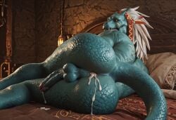 lizard priest from goblin slayer by qdaddybeasts