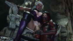 sindel from mortal kombat by yeetiques