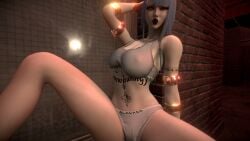 1girls 3d 4k anime_character anime_girl areolae big_breasts black_eyeshadow black_lipstick blacked blacked_clothing bra bracelet bracelets breasts breasts_bigger_than_head chromatic_aberration crashbanditkut cyberpunk cyberpunk:_edgerunners cyberpunk_2077 ear_piercing eye_closed eyelashes eyeshadow female female_focus hair hi_res high_resolution highres light-skinned_female light_skin lips lipstick long_eyelashes long_nails looking_at_viewer lucyna_kushinada makeup medium_hair nail_polish nails naughty naughty_face navel no_artist_signature outside panties prostitution puckered_lips qos qos_tattoo queen_of_spades queen_of_spades_symbol queen_of_spades_tattoo sitting snowbunny solo spade_tattoo street submissive submissive_female tattoo tattoos virt-a-mate virtamate white_eyes white_hair