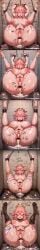 after_anal after_sex ai_generated bondage breasts comic cum cum_in_ass cum_in_pussy cum_inside cum_on_body cum_on_breasts female gaping_anus genshin_impact pussy toilet toilet_slave yae_miko