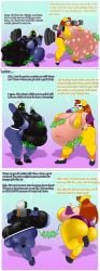 2milfs amelia_(mobiustheice) areola_slip ass ass_expansion belly belly_bulge big_ass big_belly big_breasts big_butt bob-omb bob-omb_girl breast_expansion breast_imprints breasts brown_hair casual_digestion casual_vore digestion digestion_noises emily_(mobiustheice) expansion face_imprint fat_ass fat_belly fatal_vore female female_only female_pred female_prey huge_areolae huge_ass huge_breasts huge_butt long_hair massive_ass massive_breasts milf milf_pred milfs mobiustheice multiple_girls multiple_preds multiple_prey shy_gal sweat sweaty_ass sweaty_breasts tall_image unwilling_prey vore vore_belly weight_gain white_hair workout