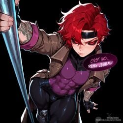gambit from marvel by noctzurn