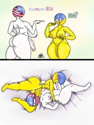 69 69_position blowjob countryhumans fellatio futa_on_futa futa_only futanari intersex mutual_fellatio oral oral_penetration oral_sex sokowyty tagme ukraine_(countryhumans) united_states_of_america_(countryhumans)
