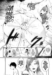ahe_gao ahegao_face anal ass_focus asshole big_ass big_breasts cum cum_in_ass doggy_style long_hair mature_female milf moaning nymphomania orgasm orgasm_from_anal otochichi