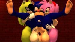 abs accessory amy_rose anal anal_sex animated anthro ass ball_gag balls barefoot big_balls blue_eyes bouncing_breasts bracelet breasts carry_position carrying_another carrying_partner chastity_cage chastity_device clothing covered_eyes double_anal double_penetration evil_grin eyelashes feet gag genitals gloves green_eyes group gynomorph hair_down hand_on_butt hands_on_hips handwear headband huge_balls idw_publishing intersex intersex/male intersex_penetrating intersex_penetrating_male jewelry kneeling lolmcfallout looking_at_another male male_penetrated masturbation multiple_scenes nipples no_sound penetration penis penis_bigger_than_torso pink_body sega sex sharp_teeth smile sonic_the_hedgehog_(comics) sonic_the_hedgehog_(idw) sonic_the_hedgehog_(series) studded_bracelet studded_jewelry studs surge_the_tenrec tagme teeth thick_thighs thrusting trio video video voyeur white_clothing white_gloves white_handwear wide_hips