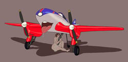 aircraft airplane anthro big_breasts breasts cum disney dontfapgirl erection female human larger_male living_aircraft living_machine machine male mammal nipples nude open_mouth paizuri penis planes_(disney) sex size_difference smaller_female straight tongue tongue_out vehicle