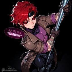 gambit from marvel by noctzurn