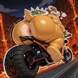 ai_generated anus big_ass bowser falsead gay male_only nintendo