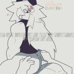 1_eye 2025 2boys alternate_body_type anilingus anon anonymous_male ass_crack ass_grab bara biceps big_ass big_ass_(male) black_horn black_tank_top bottom_heavy bottom_heavy_male bottomless bottomless_male butt_crack buttocks caked_up eating_ass emmet64 enjoying facesitting fat_ass forked_tongue fpe fundamental_paper_education gay grabbing_ass gym gym_clothes hands_on_ass heart_symbol horn hunk ibispaintx laying_down laying_on_back lean_body lean_figure locker_room long_hair long_hair_male male male/male male_only muscular muscular_arms muscular_ass muscular_legs muscular_male oliver_(fundamental_paper_education) self_upload shaded sitting_on_another sitting_on_face smothering smothering_ass symbol tank_top tongue tongue_out twunk white_hair yaoi