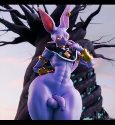 beerus from dragon ball by r-a-s-p (artist)