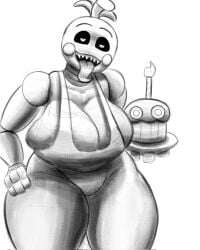 toy chica (fnaf) from five nights at freddy's by superbone
