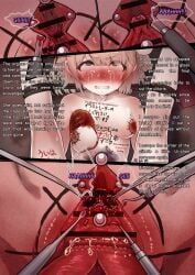 1girls amputated_breast areola areolae_piercing barbell_piercing bleeding_from_pussy bleeding_from_urethra blonde_female blonde_hair blood blood_from_nipples blood_from_pussy blush body_writing bondage breasts breasts_out bruise bruise_on_stomach bruised_stomach captured censor_bar censored clit_removal clitless clitoral_hood clitoral_hood_piercing clitoridectomy clitoris clitoris_close-up clitoris_piercing clitoris_torture completely_nude crying crying_in_pain crying_with_eyes_open cutting cutting_breast cutting_nipple debreasted degradation_text destroyed_pussy destroyed_urethra detailed_pussy dialogue_bubble dildo dildo_in_ass dildo_insertion exposed_clitoris exposed_ovaries female female_circumcision female_genital_mutilation female_pubic_hair gaping_urethra genital_torture gore grabbing_uterus green_eyes guro hair_ornament humiliation hurt inside_womb knife labia large_dildo legs_up male mutilation naked naked_female nipple_piercing nipples no_ovaries nude nude_female ovaries pain painful peehole piercing pom_pom_hair_ornament prolapsed_ovaries prolapsed_pussy protruding_ovaries pubic_hair pussy pussy_focus pussy_juice pussy_mutilation rape removing_piercing rope rope_bondage ryona scared scared_expression screaming screaming_in_pain sex_toy sex_toy_in_ass shigure_ui_(vtuber) short_hair small_breasts sobbing spiked_dildo spread_clitoral_hood stomach_bulge stroking_prolapse tally_marks tears teenage_girl teenager tegdor terrified text tired tit_torture toilet_symbol torture translated urethra urethral_torture uterine_prolapse uterus uterus_destruction uterus_torture vagina violence virtual_youtuber vtuber womb writing_on_ass writing_on_belly writing_on_breasts writing_on_chest writing_on_thigh young_female