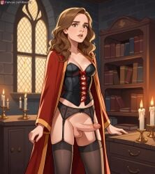 hermione granger from harry potter by boobly