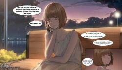 bob_cut crossdressing_male dress femboy femboy_on_male male male/femboy male_only oc original original_character otoko_no_ko otokonoko rellianart